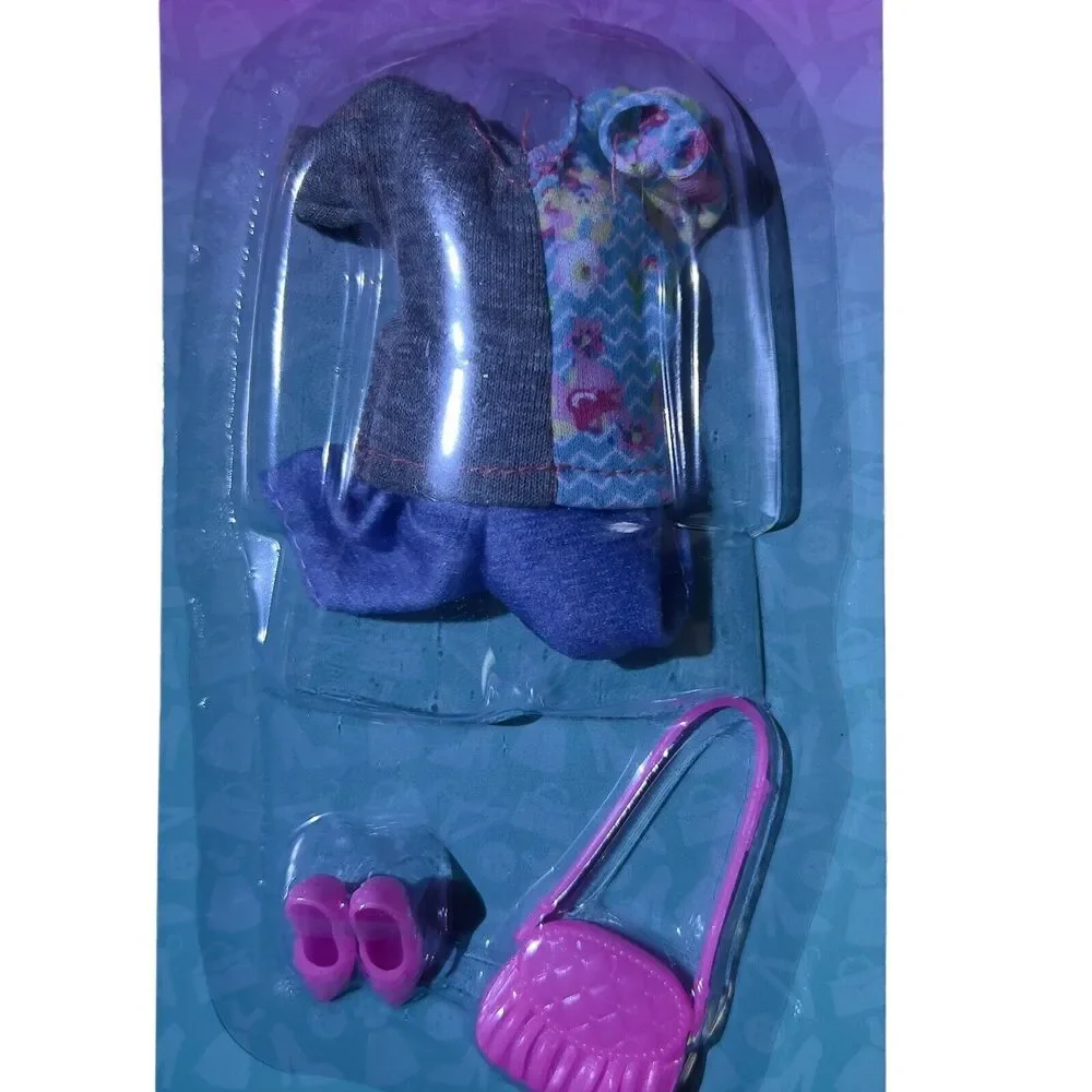 Fashion Doll Poupee Mode 11.5”‎ Doll Accessories & Outfit Bundle Ages 3+